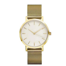 Load image into Gallery viewer, Fashion Stainless Steel Mesh Watch Men And Women Ultra Thin Mesh Quartz Watch