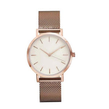 Load image into Gallery viewer, Fashion Stainless Steel Mesh Watch Men And Women Ultra Thin Mesh Quartz Watch